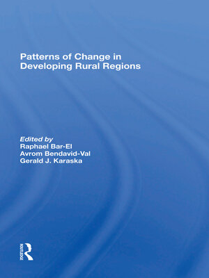 cover image of Patterns of Change In Developing Rural Regions